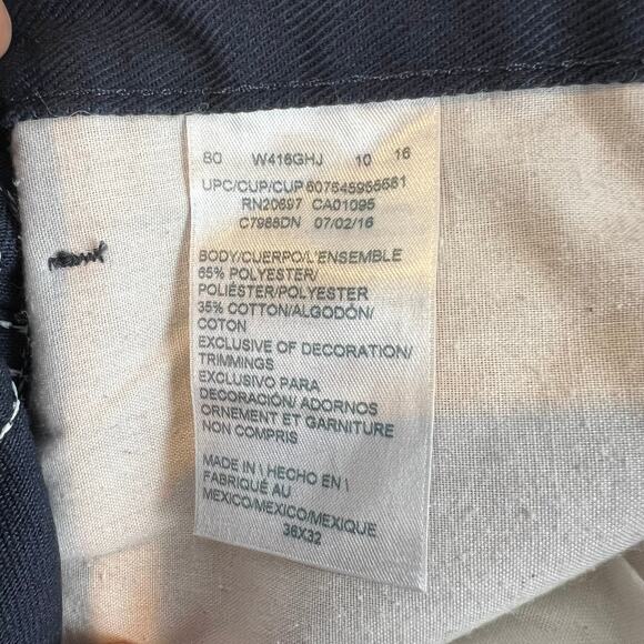 Dickies Pants Mens 36x32 Carpenter Utility‎ Workwear Navy Blue Painter - Picture 4 of 9